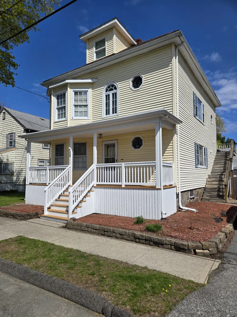 Front porch deck renovation by Wolf Carpenters